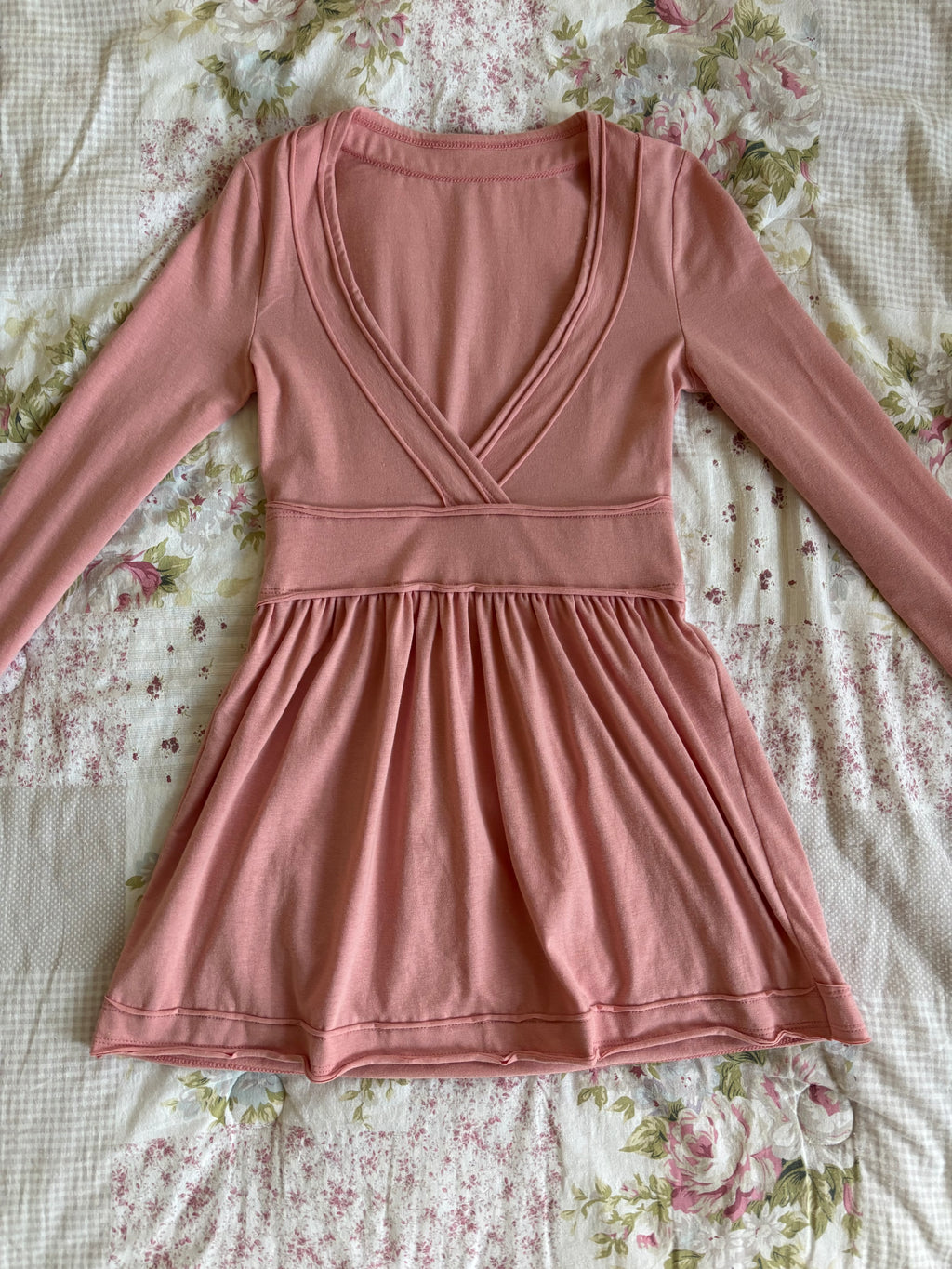 dusty coral aya babydoll