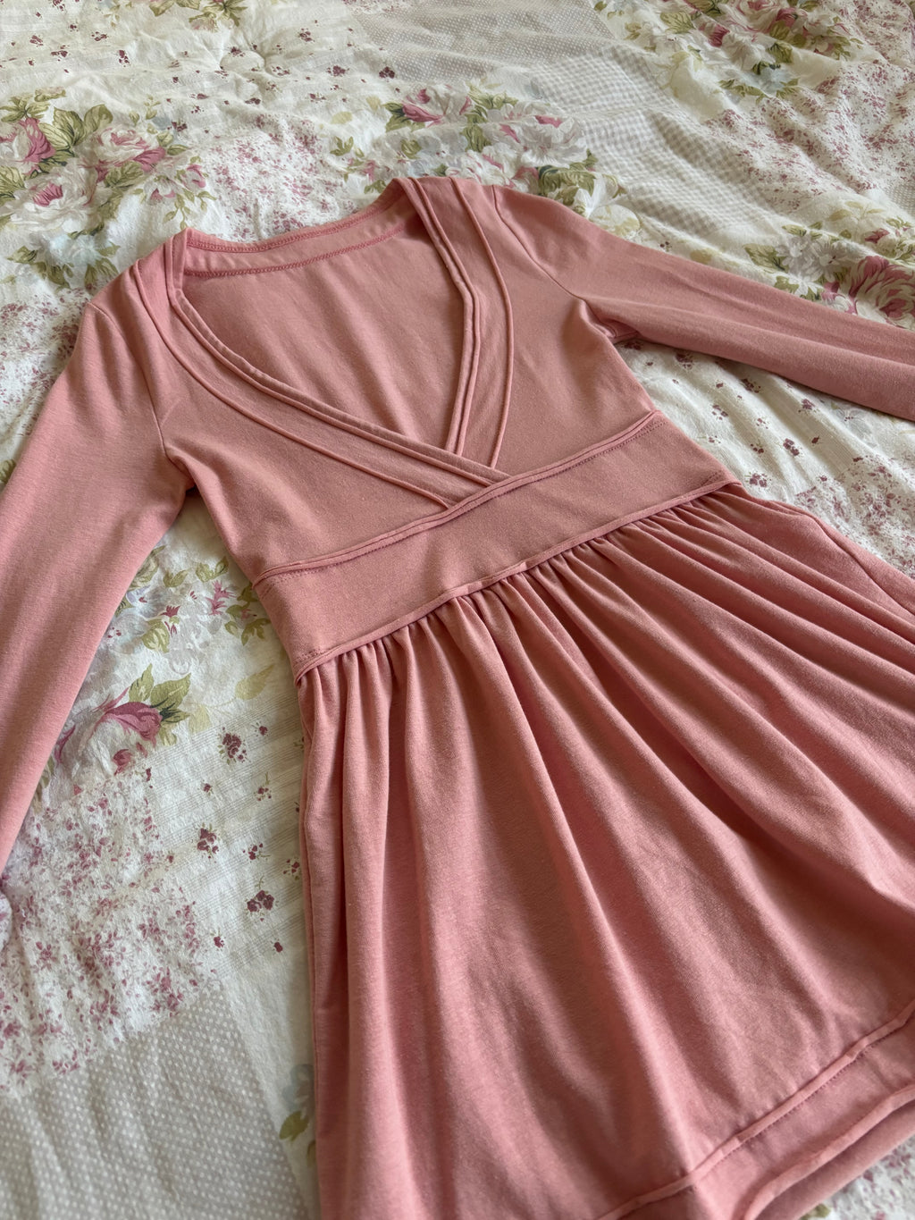 dusty coral aya babydoll