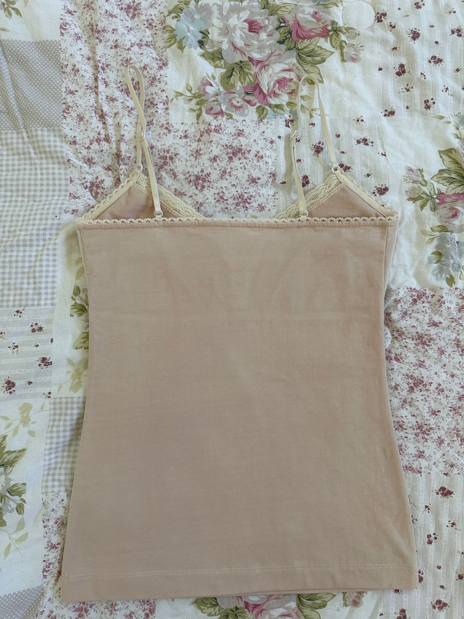 Pale Pink button top