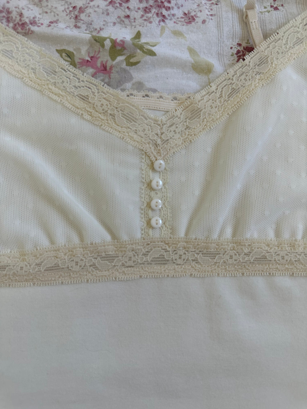 Ivory button tank