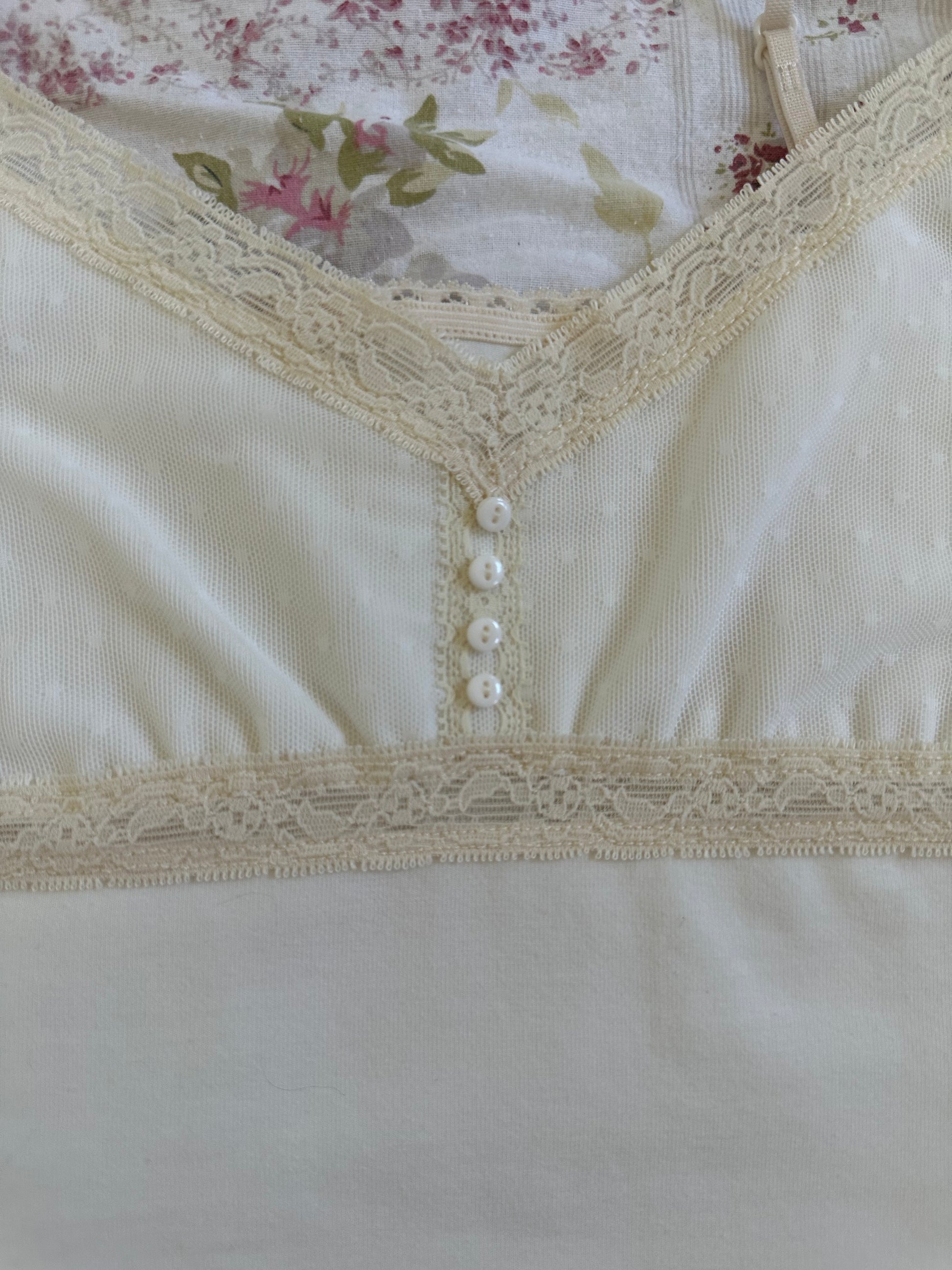 Ivory button tank