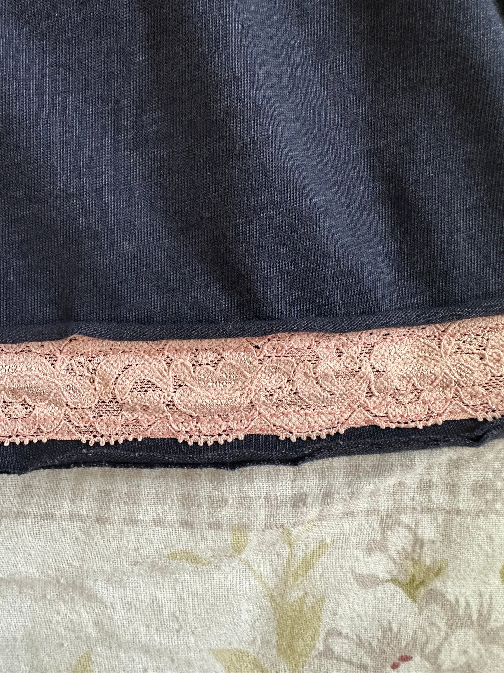 navy blue aya capsleeve babydoll