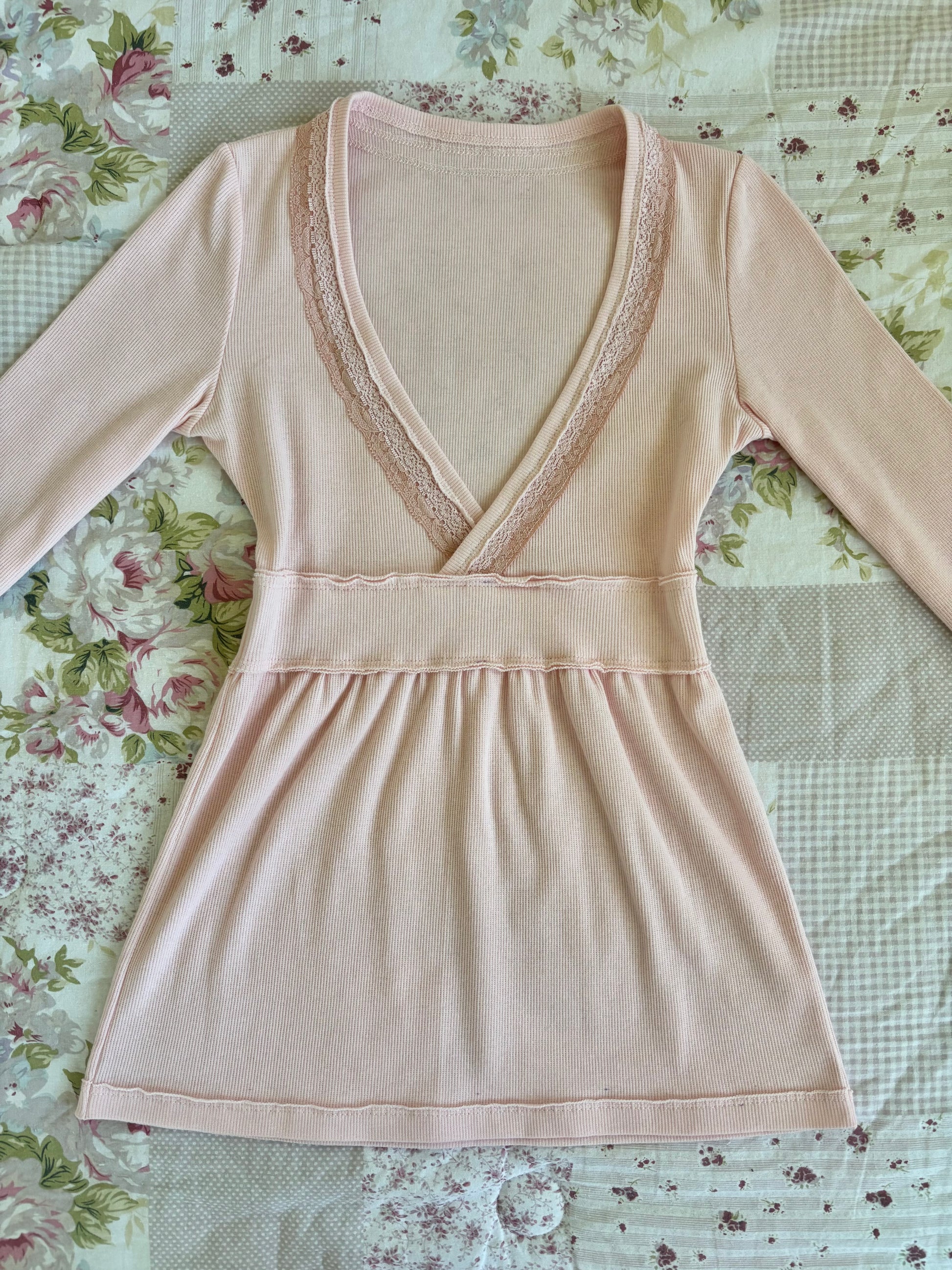 blush pink aya babydoll