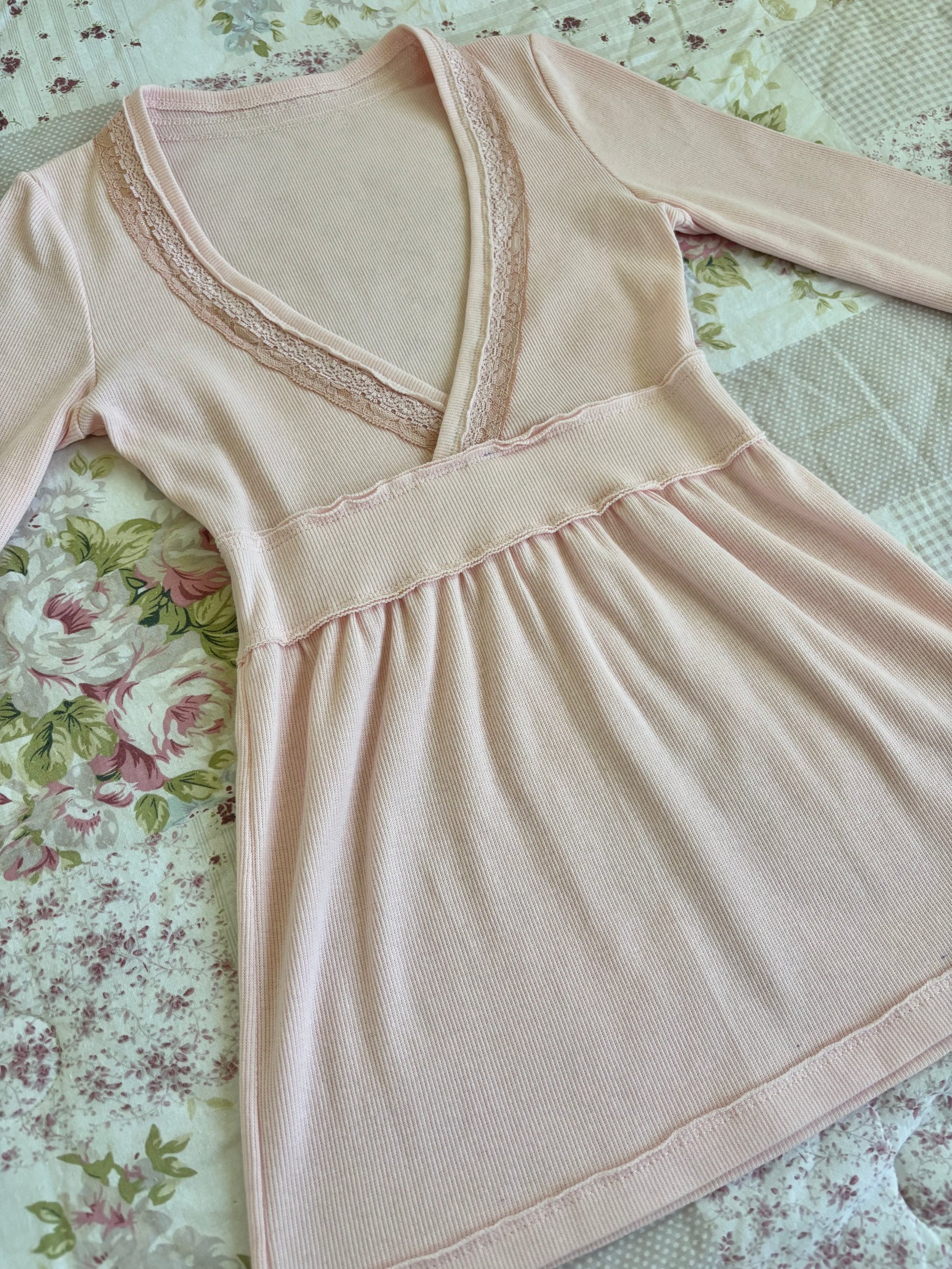 blush pink aya babydoll