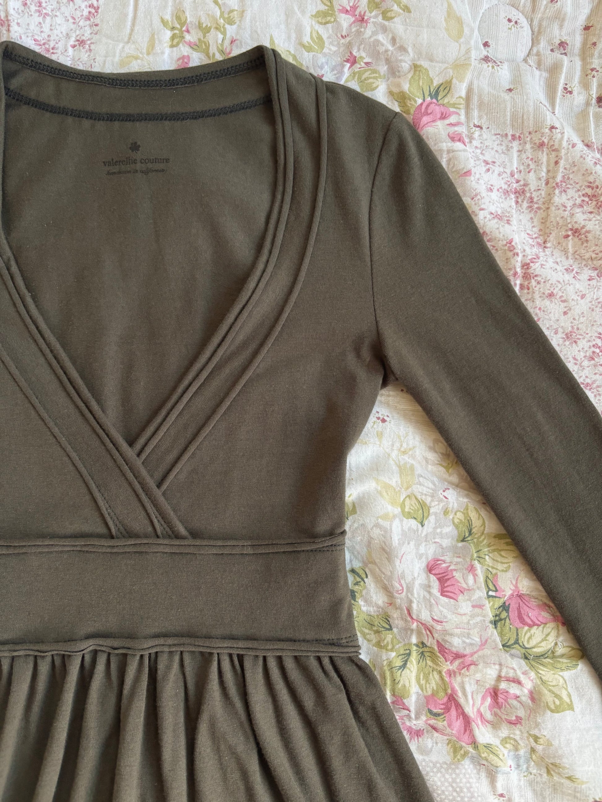 deep green aya babydoll