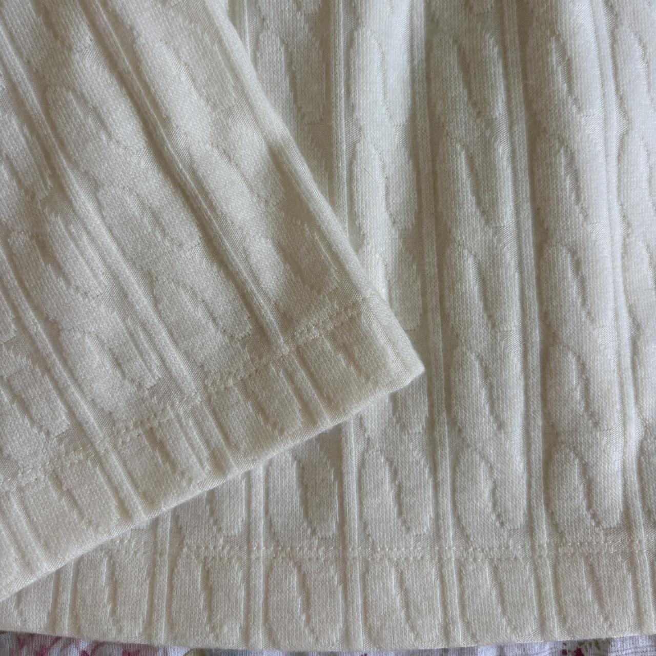 cream long sleeve babydoll