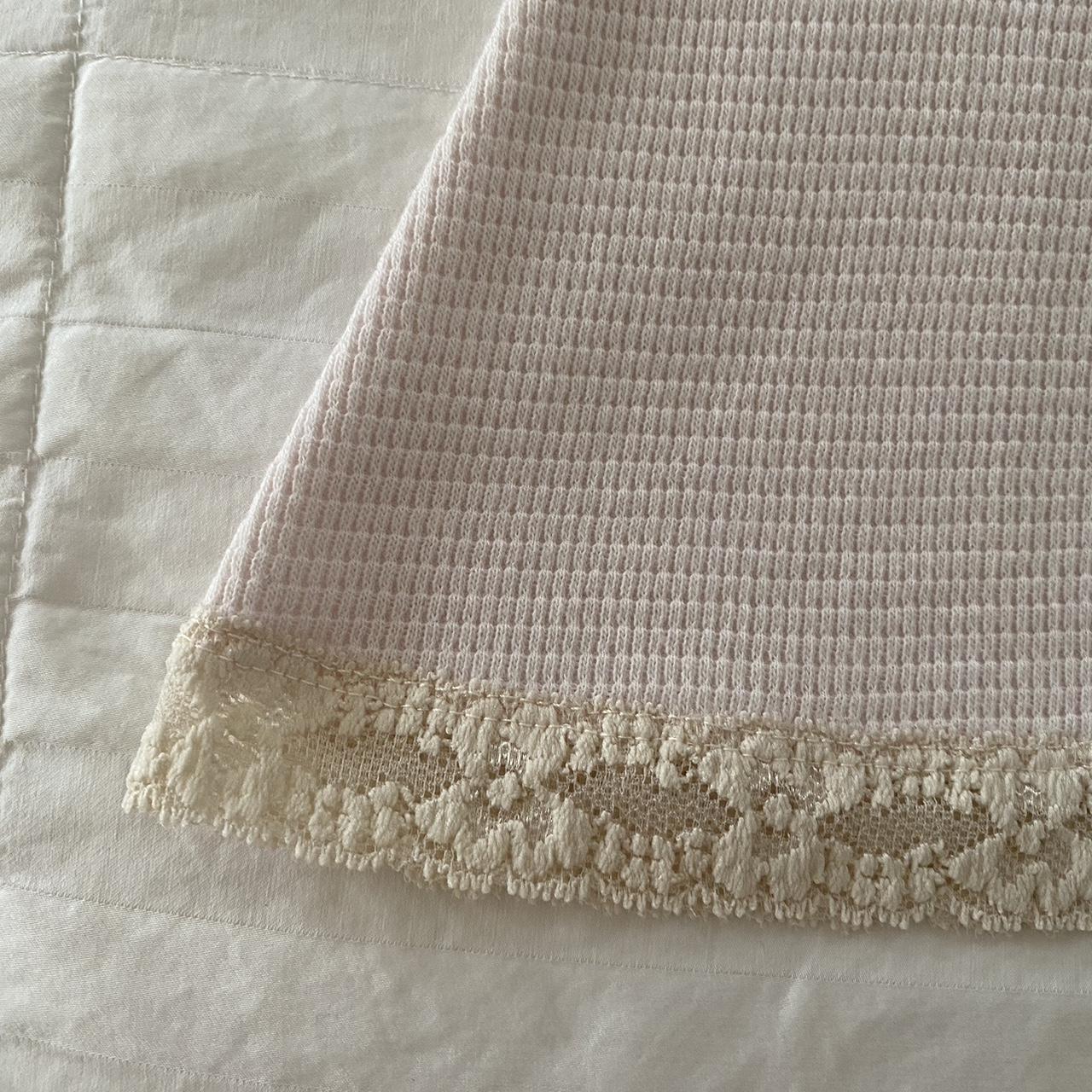 pale pink and cream cami