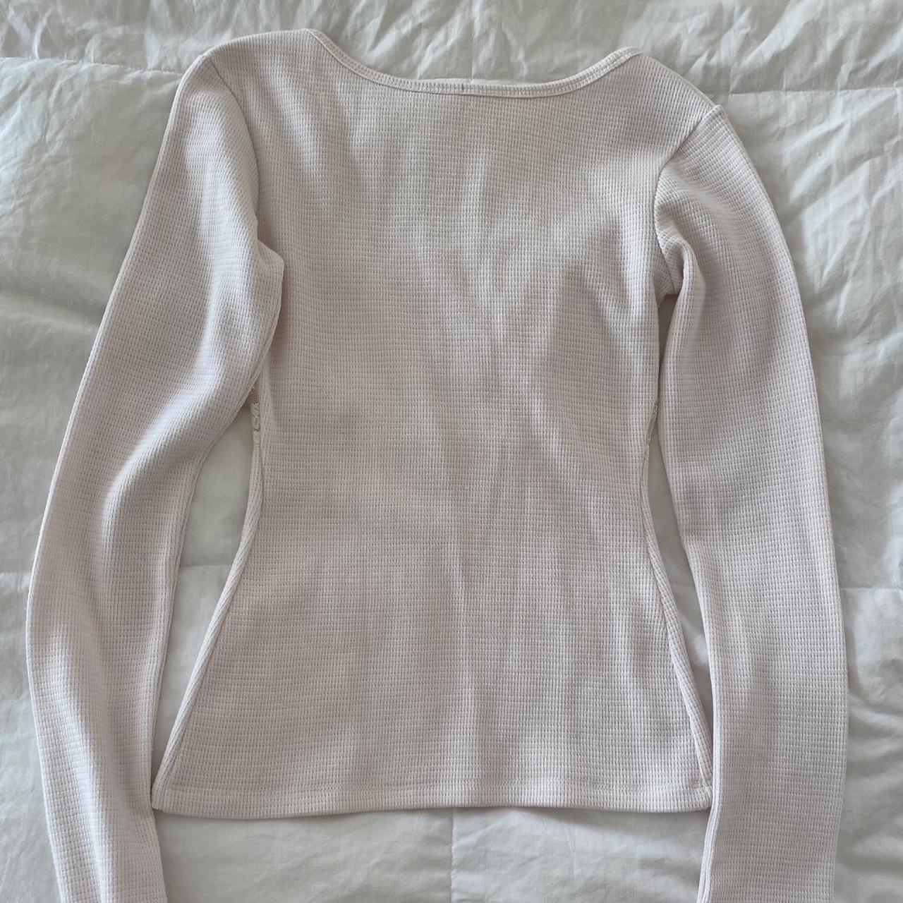 pale pink long sleeve