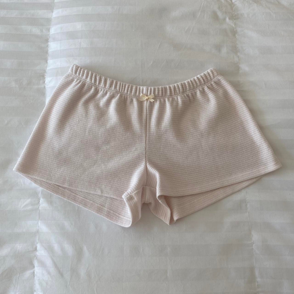 pale pink shorts