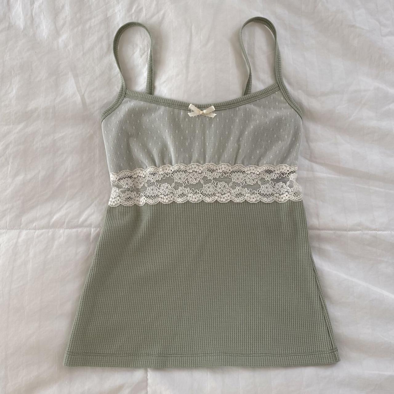 seafoam green tank