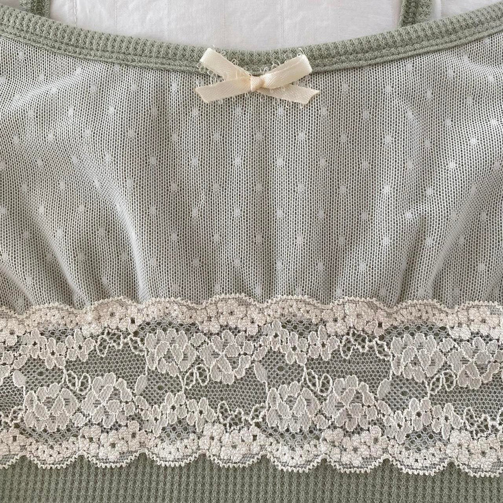 seafoam green tank